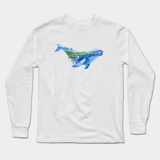 Humphrey the Humpback Whale Long Sleeve T-Shirt